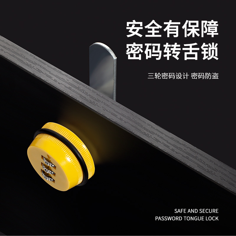 Factory direct password tongue lock mechanical password lock locker dial drawer lock cabinet lock mailbox anti-theft lock