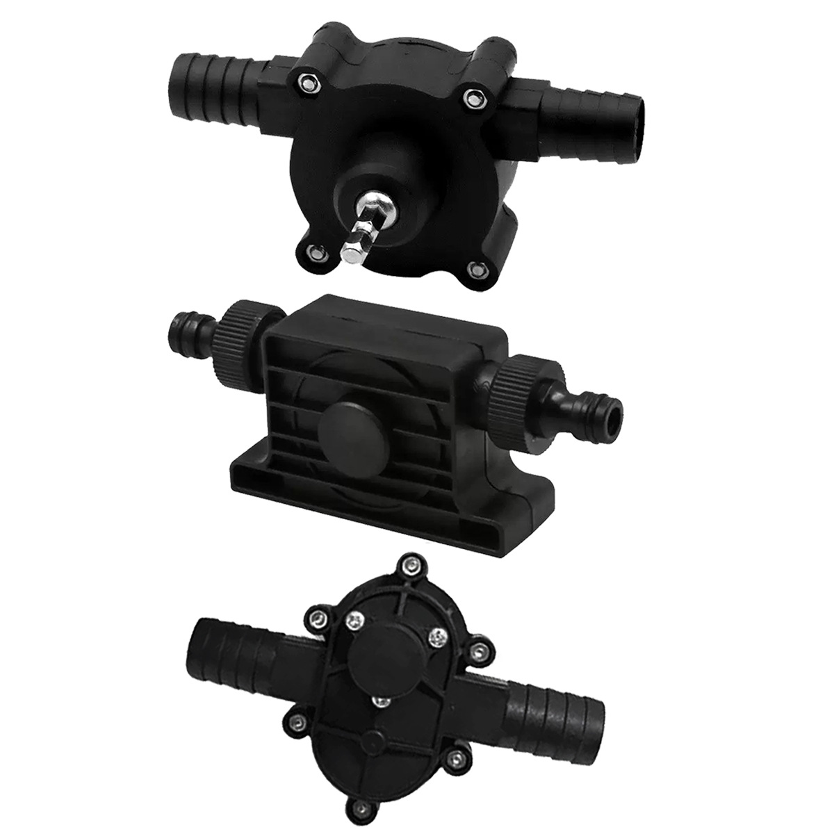 Household Small Water Pump Hand Electric Drill Water Pump Convenient Dc Water Pump Self-priming Centrifugal Pump