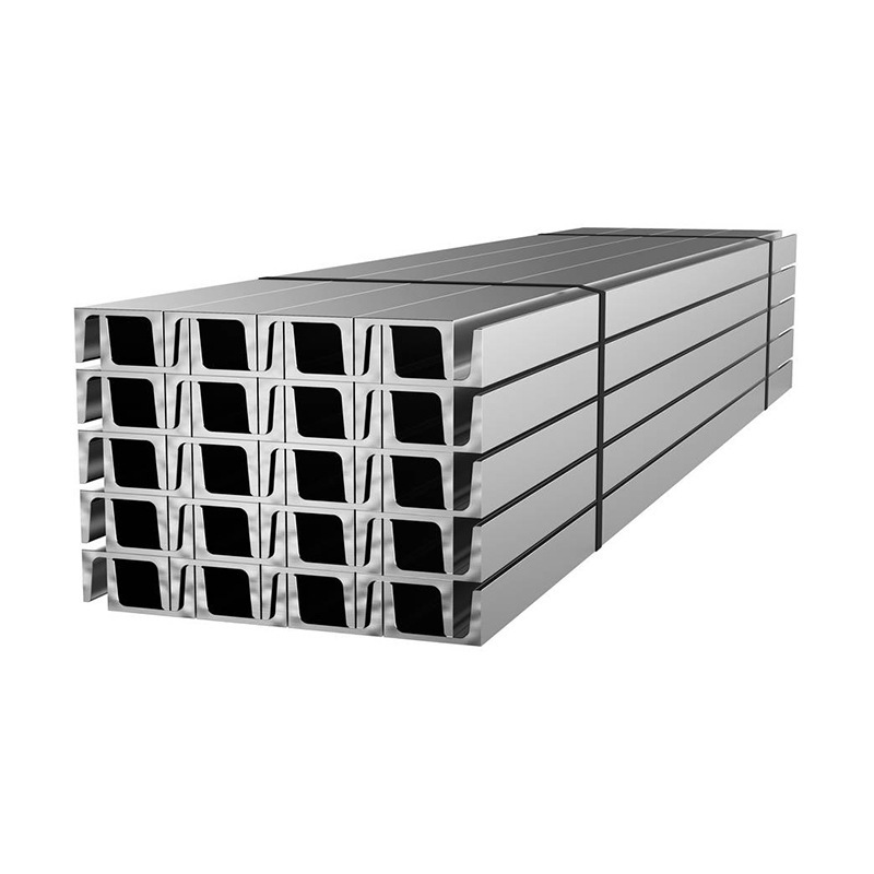 Hot Rolled Steel Channel Q235B Factory Steel Structure Building Curtain Wall Bracket U-Shaped Groove 12 # Cutting and Processing of No. 10 Angle Steel