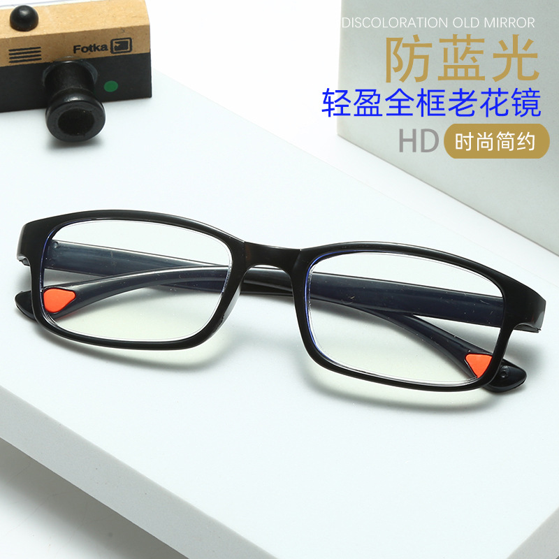 Новые очки с защитой от синего света HD для мужчин и женщин, элегантные и удобные, полнокаркасные, оптовая продажа