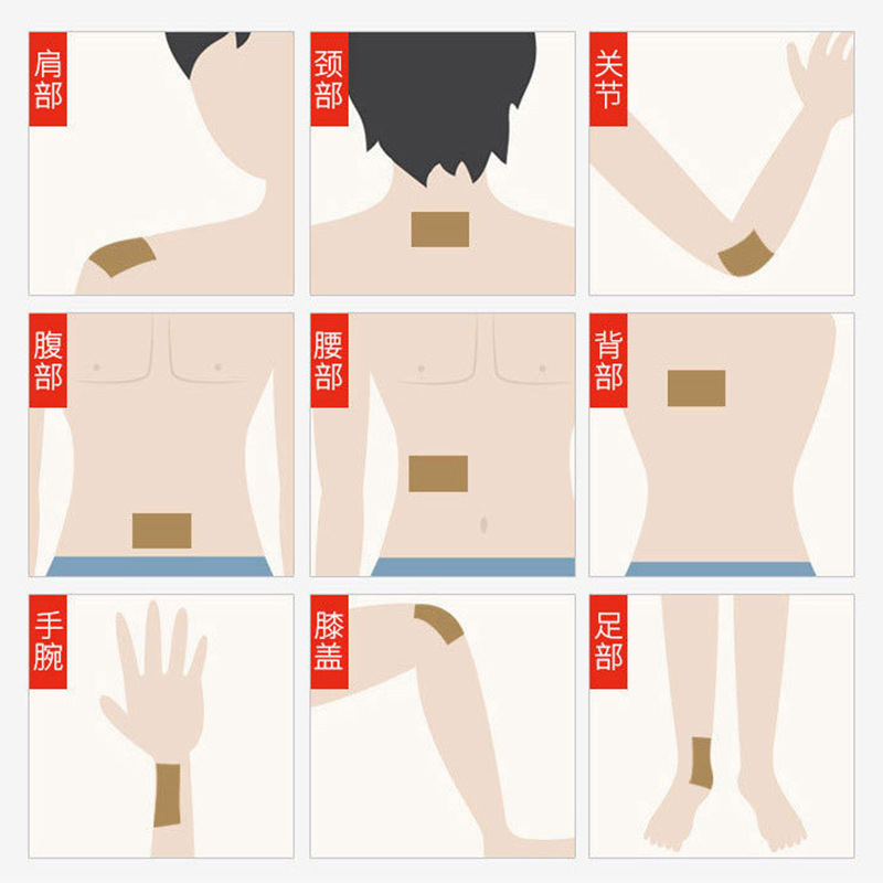 Bee Venom Plaster Source Manufacturer Runjianghu Ointment Oem Processing Wholesale Neck, Shoulder, Waist and Leg Pain Cervical Spine Plaster