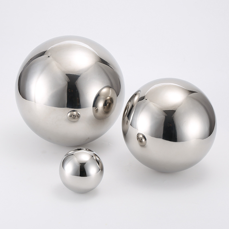 201 boutique stainless steel ball decorative mirror hollow ball sculpture ball pool floating ball