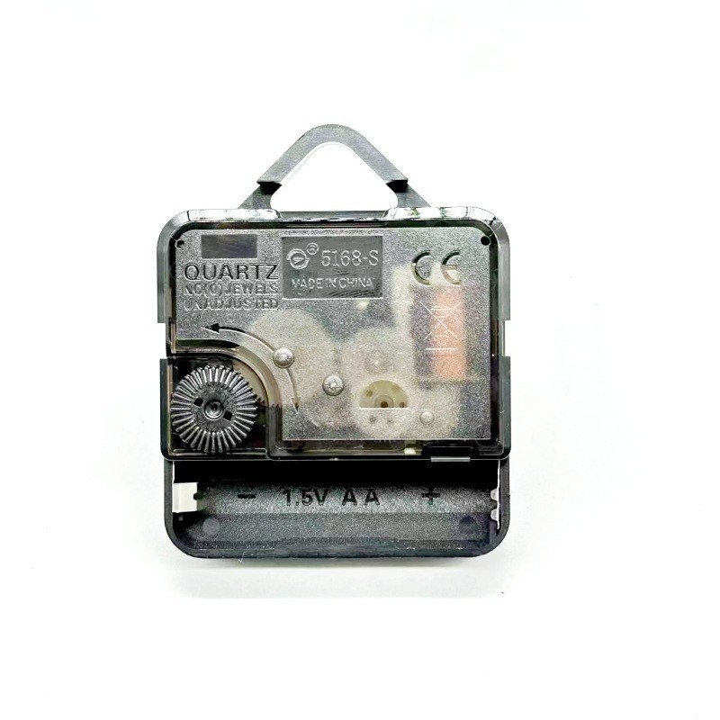 Quartz clock movement with 5168S hook sweep second