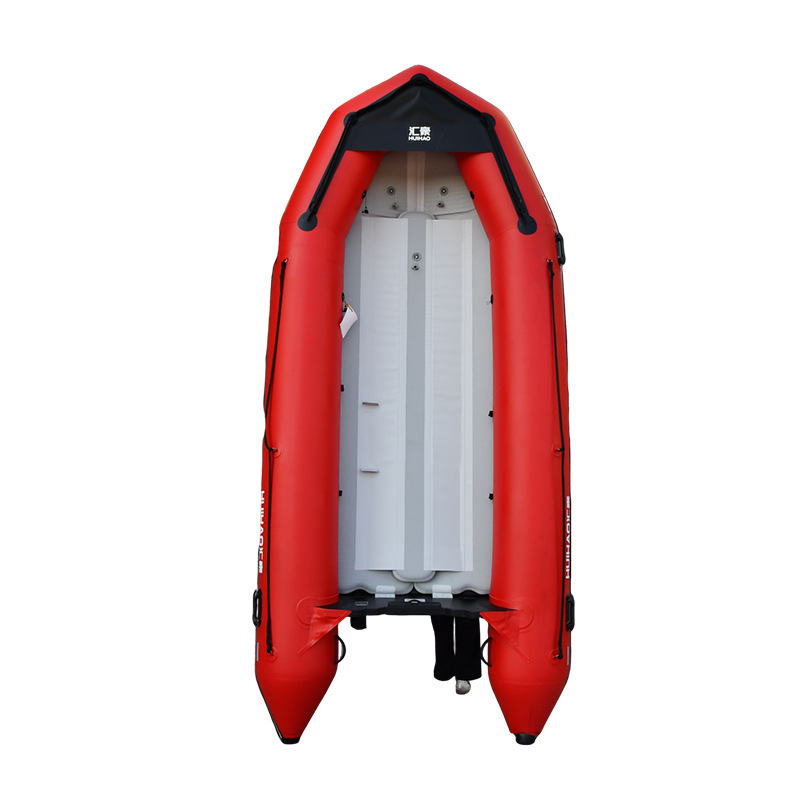 Huihao Flood Control Lifeboat Assault Boat Rubber Boat Thickened Inflatable Kayak Rescue Boat Hard Bottom Fishing Boat Yacht