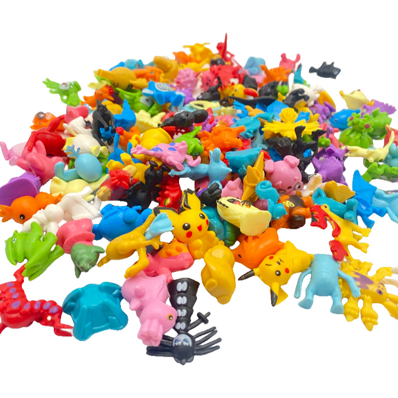 Cross-Border Pokemon Doll 144 Ornaments Magical Gacha Toys Handmade Office Baby Toys Wholesale