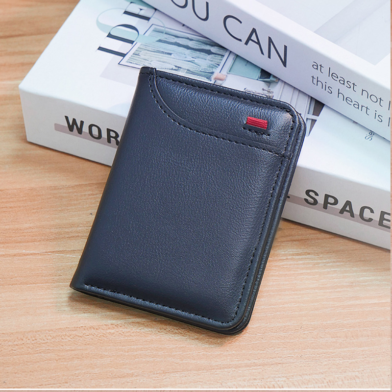 New Card Holder, Cross-Border Multi-Card Slot Card Holder, Vertical Id Card Holder, Men's Wallet, Mini Wallet