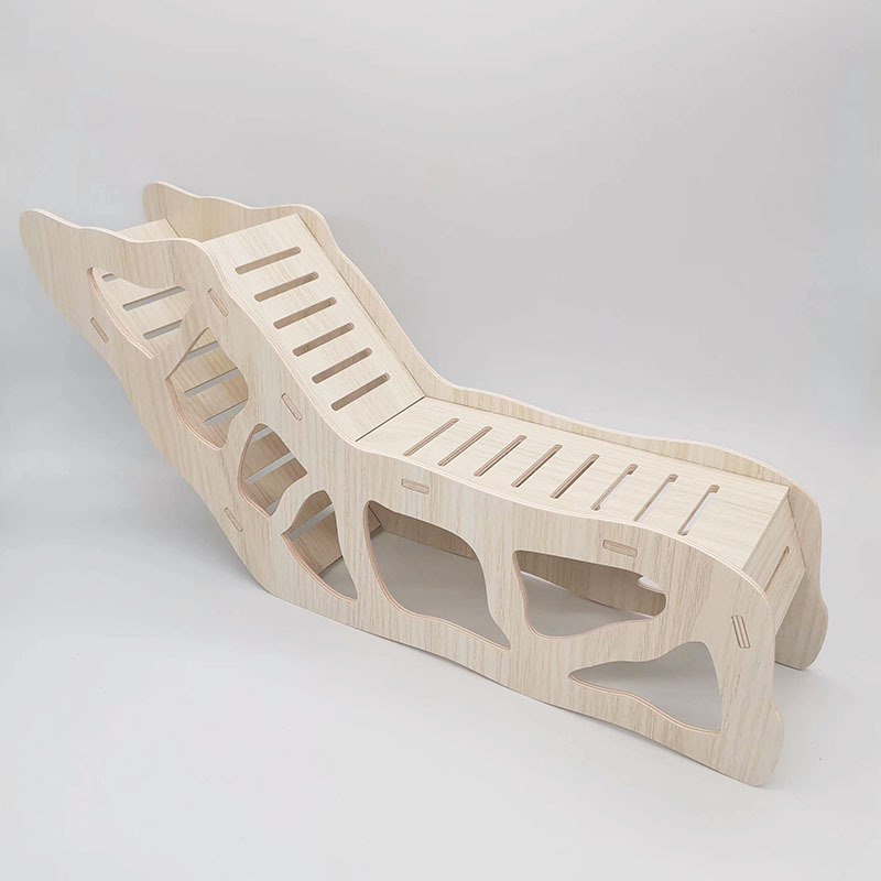 Wholesale underground cave hamster golden bear gnome peeping house multi-functional wood landscaping natural wind escape