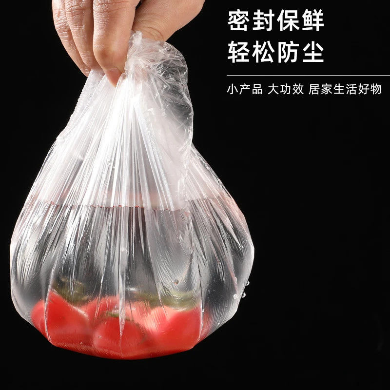 Source Manufacturer Wall-Mounted Removable Disposable Plastic Wrap Cover Large Food-Grade Plastic Wrap Cover Elastic Mouth for Home Use