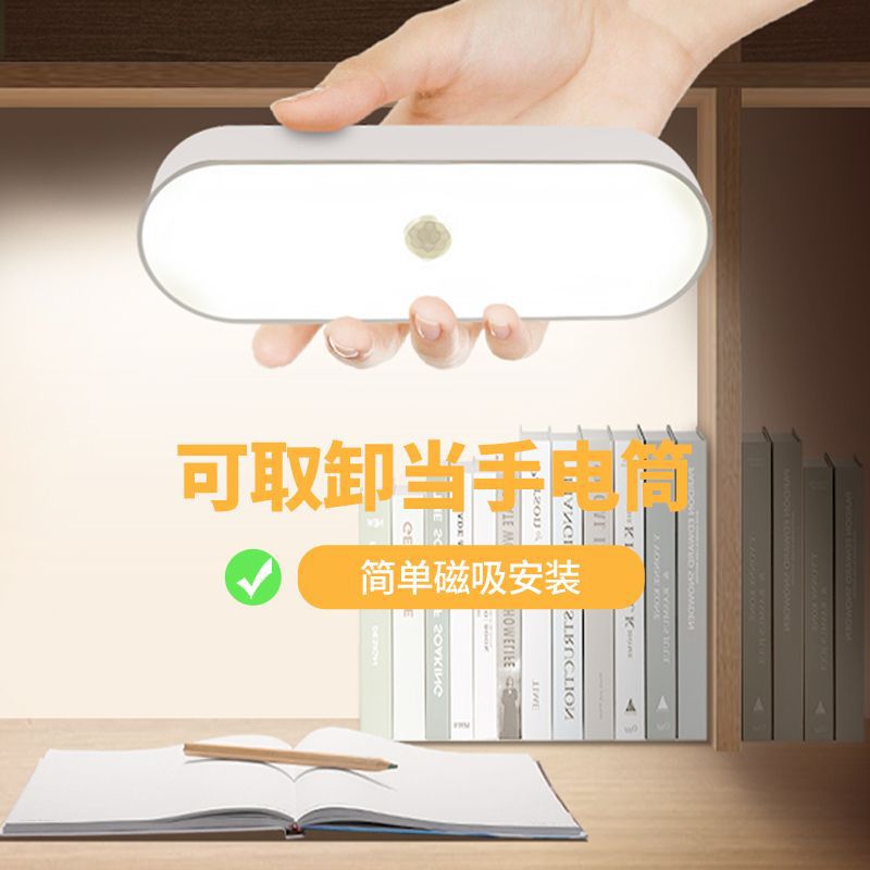 Led Intelligent Human Body Sensor Light When People Walk Away Home Bedroom Bedside Night Use Aisle Stair Night Light Dormitory