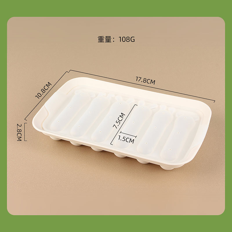 Silicone kitchenware new sausage mold baby food supplement mold summer popsicle mold pastry mold manufacturer in stock
