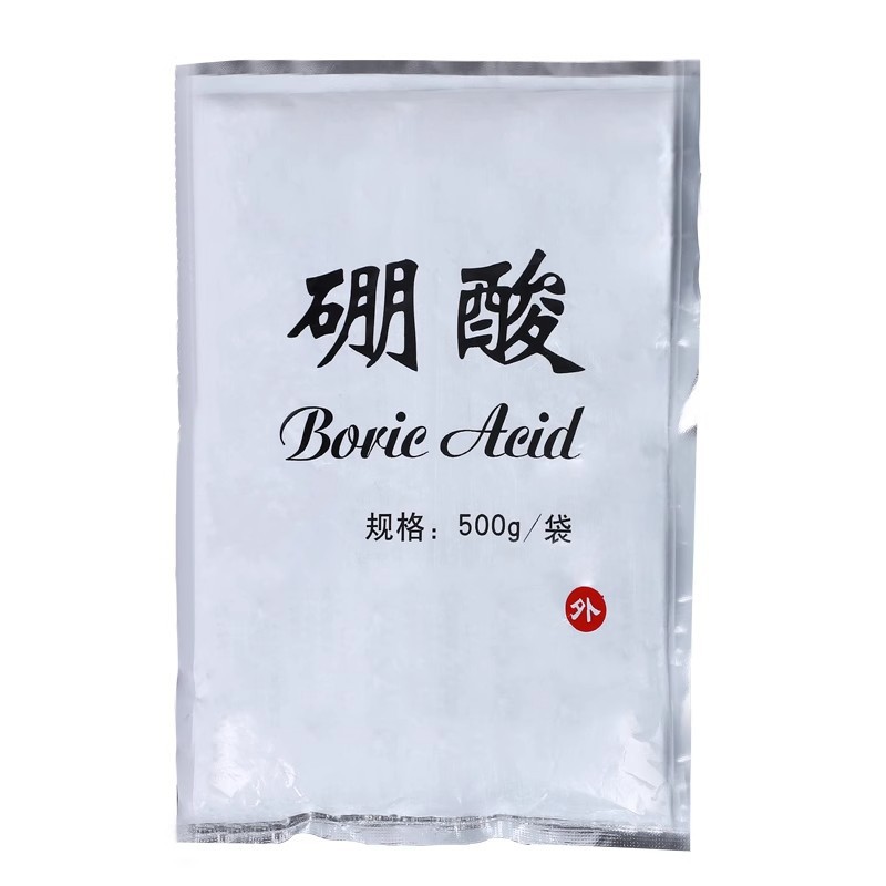 Liangfeng Medical Boric Acid Powder Disinfectant Powder with Boric Acid Solution to Repel Cockroaches and Remove Ear Mites Bagged 500g Mashed Potatoes