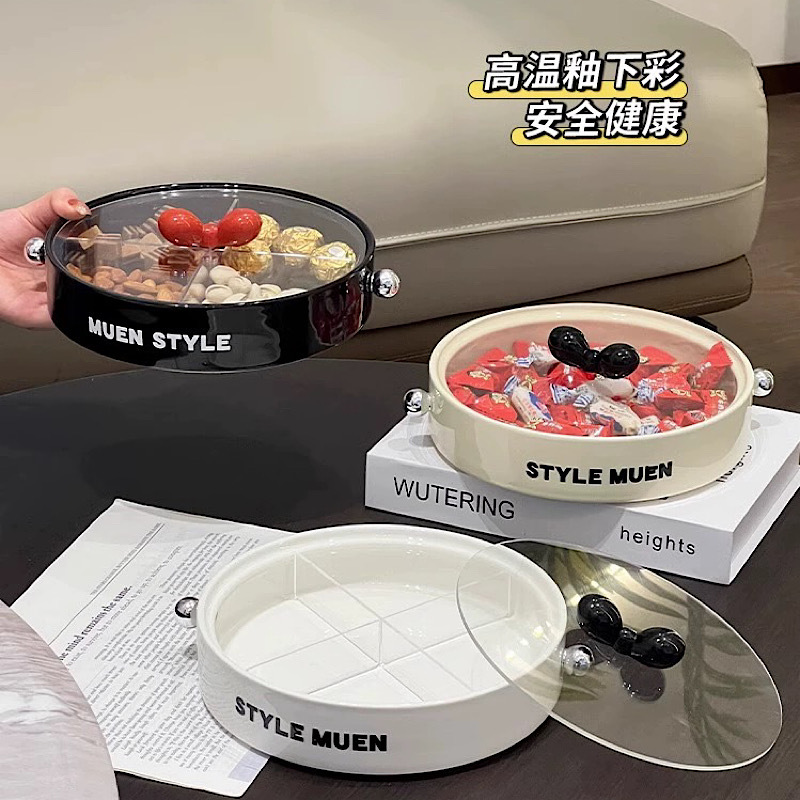 Simulation bow plastic accessories plating bow tie tissue box fruit tray jewelry box storage box accessories cup decoration