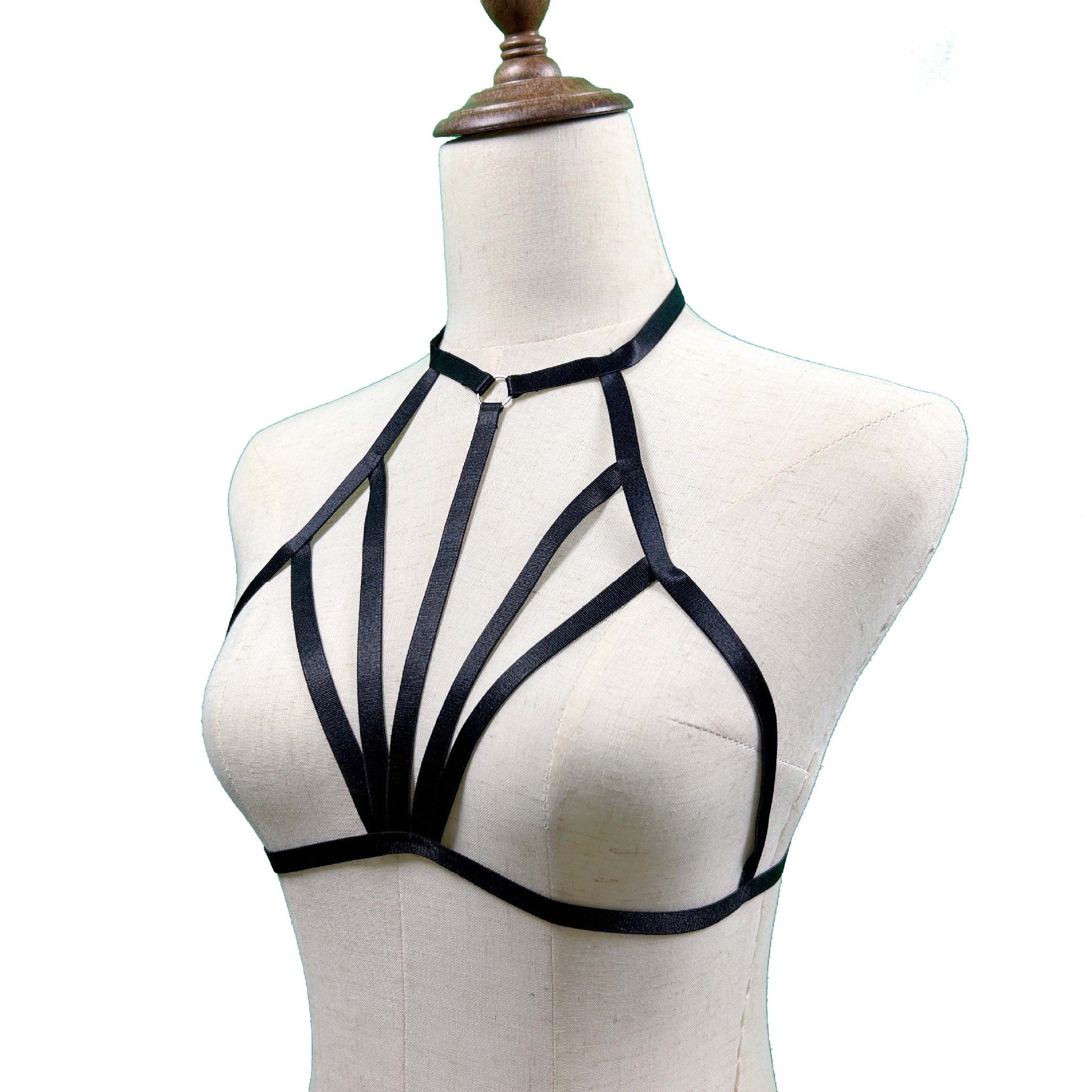 Hollow Cross Strap Underwear Nightclub Performance Dress Sexy Spice Girls Wear Strap Underwear Overwear Amazon