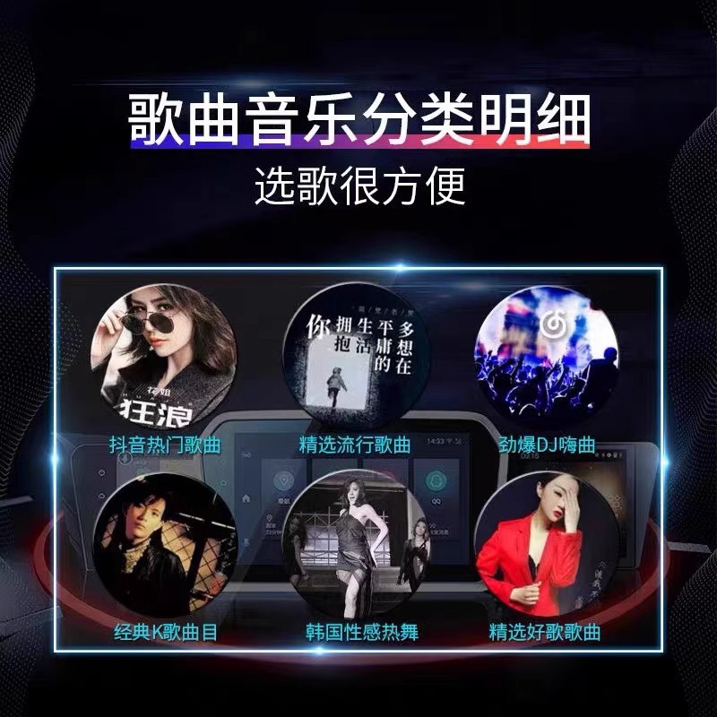 2025 New Car USB Music Douyin Popular Songs Classic Dj Internet Celebrity Lossless High-Quality USB New Songs