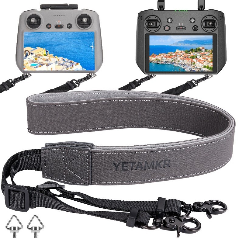 Cross-Border Mavic with Screen Remote Control Leather Lanyard Rc Shoulder Strap Free of Disassembly Sling Air3S /Flip Drop Shipping