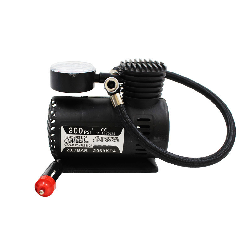 12V Micro Locomotive Air Pump Car Tire Air Pump Portable Car Electric Small Air Pump Manufacturer