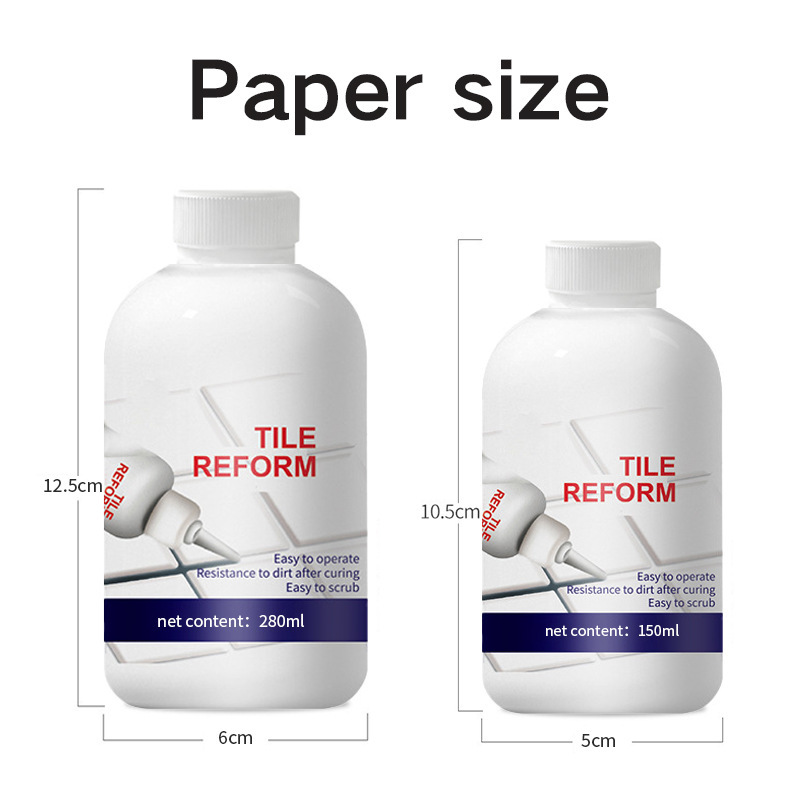 Cross-Border Wholesale Tile Seam Sealant, Tile Floor Tile Gap Filling, Bathroom Waterproof and Mildew-Proof Seam Sealant