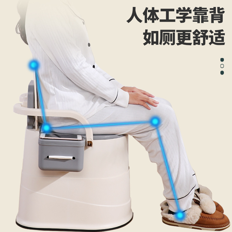Pregnant Woman Toilet Chair Removable Armrest Toilet Elderly Toilet Bedroom Home Toilet Deodorant Maternity Toilet Stool