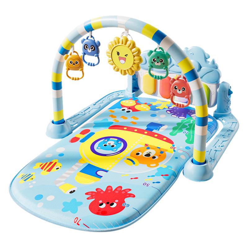 Coax baby fitness rack toys 0-1 year old newborn baby music pedal piano climbing pad toy manufacturers