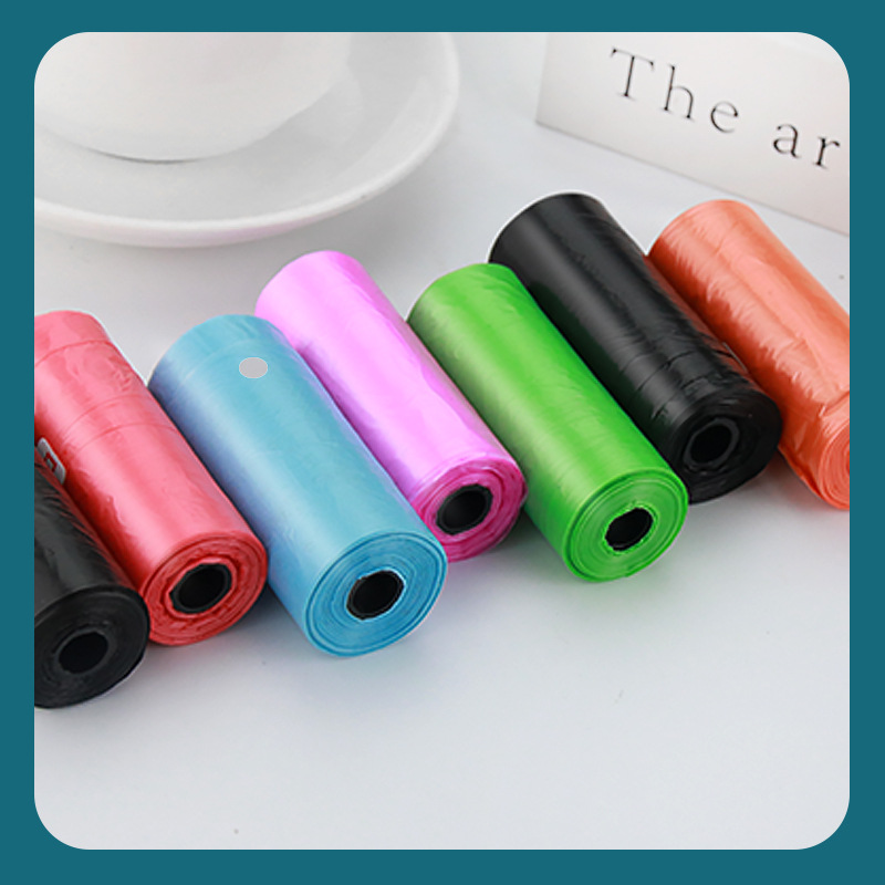 Factory Custom Amazon Eco-friendly Pet Garbage Bag Pickup Bag Dog Feces Pickup Bag Storage Bag Cat Feces Bag