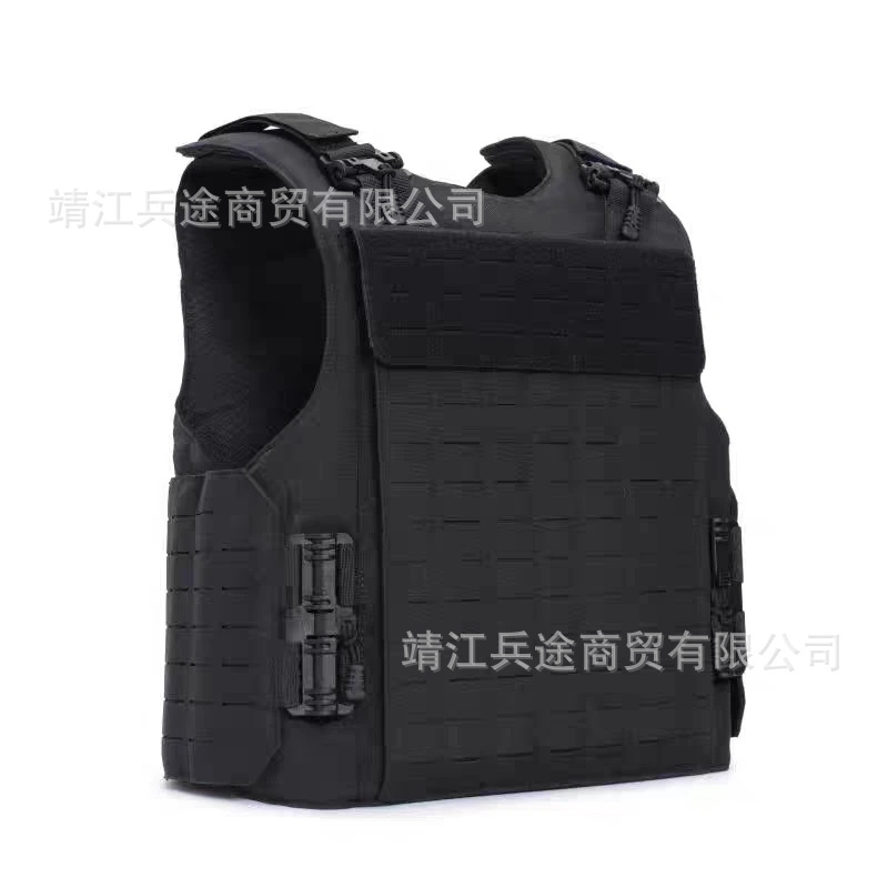 Laser Quick Release Black Tactical Vest Cs Quick Release Atma Vest Duty Duty Molle Bulletproof and Stab Protection