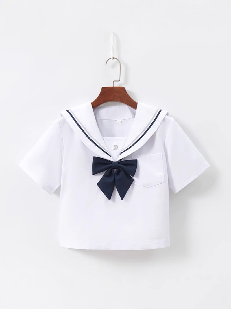 Factory on behalf of the package after-sales shore Beijing jk uniform suit sailor suit basic pleated skirt academic style jk suit