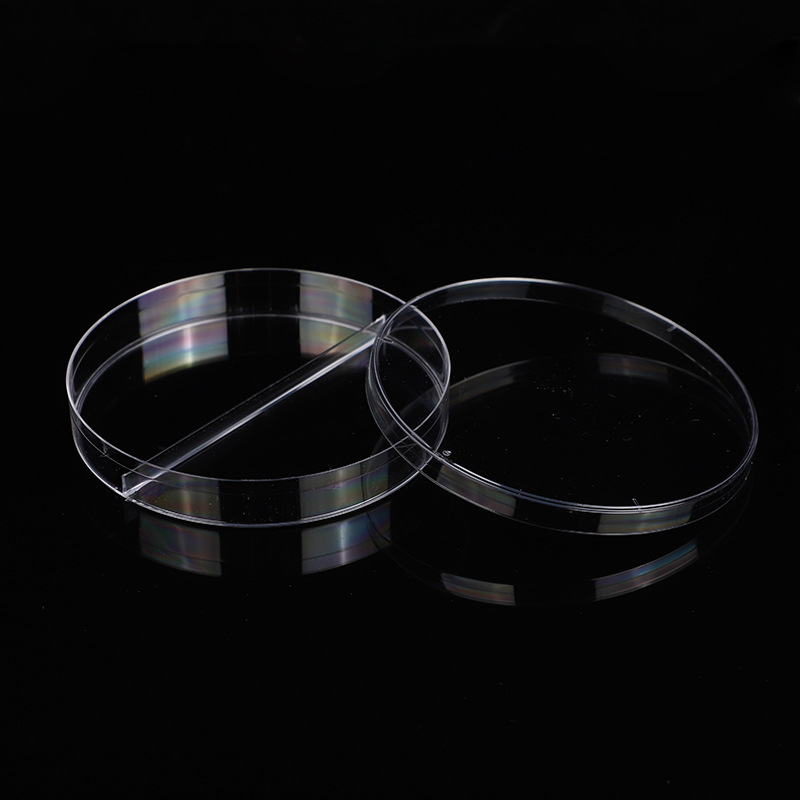 Plastic Petri Dish Manufacturer Laboratory Supplies Cell Culture Dish Transparent Disposable Plastic Cell Culture Dish