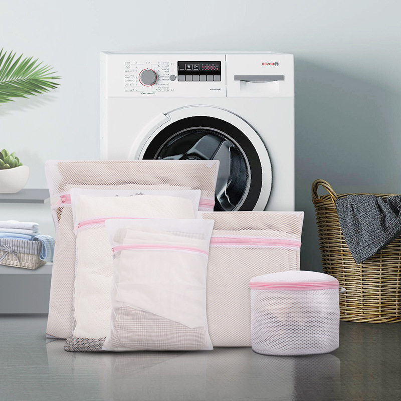 Прямые поставки Сумка для стирки нижнего белья Сумка для стирки бюстгальтеров Фильтровальная сетка для стиральной машины Оптовая мелкая сетка Сумка для стирки дома