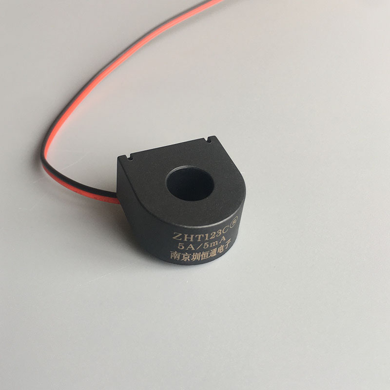 Precision miniature current transformer ZHT123B5A/5mAZHT123A lead needle 5A/2.5mA lead needle piercing type