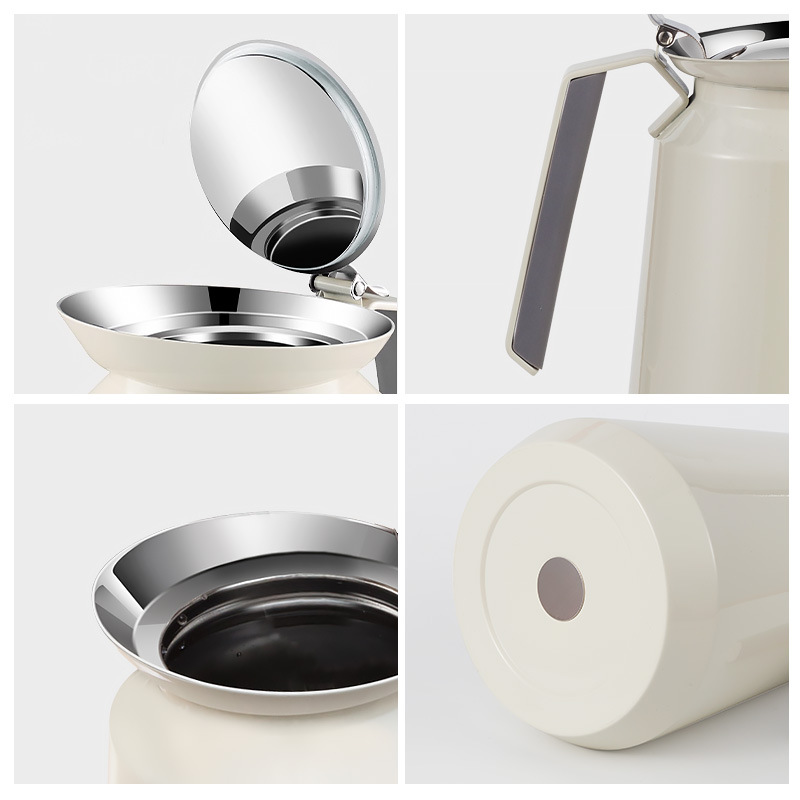 Inner 316 Outer 304 All Stainless Steel Stew Teapot for Soaking Tangerine Peel, Household Large Diameter, Good Appearance, Easy to Clean, Ready for Sale