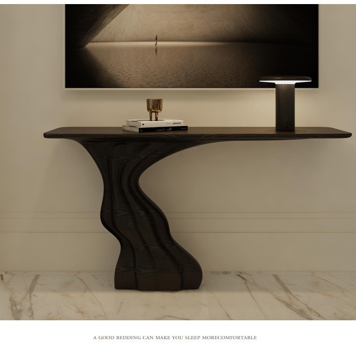 Light Luxury Creative Home Wall Entrance Table Glass Fiber Reinforced Plastic Special-Shaped Tree Root Table Corridor Aisle Decorative Cabinet Art Ornaments