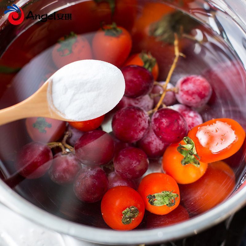 Angel Baker's Baking Soda Edible Alkali Sodium Bicarbonate for Fluffy Pastry Baking Ingredients Cleaning and Decontamination Ingredients