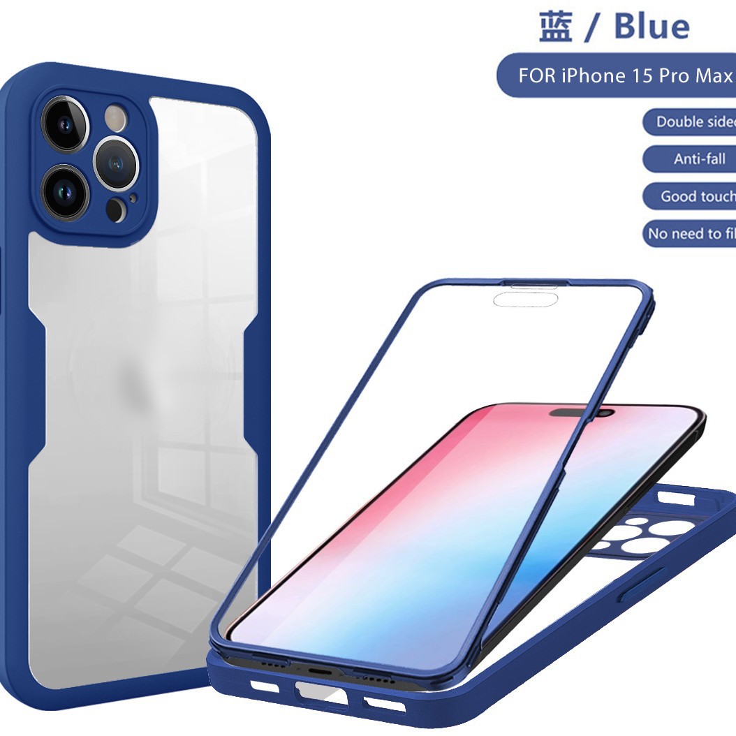 New Foreign Trade Model Suitable for Samsung S26 Ultra 360 Full Coverage Four-Corner Anti-Drop Phone Case S25Fe