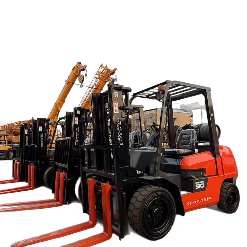 Supply Toyota Toyota3 Ton Gasoline Forklift Liquefied Gas Forklift Fdzn30 Used Forklift