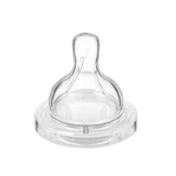 Universal Classic Wide-Diameter Breast Milk Real-Feel Pacifier Liquid Silicone Pacifier Anti-Colic