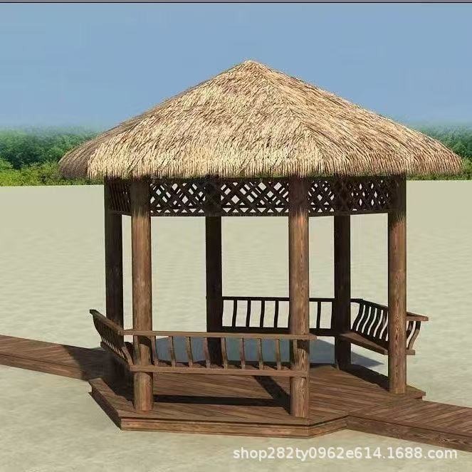 Simulated Thatch Roof, Straw Tiles, Fake Straw, Gazebo, Guesthouse, Farmhouse Decoration, Simulated Plastic