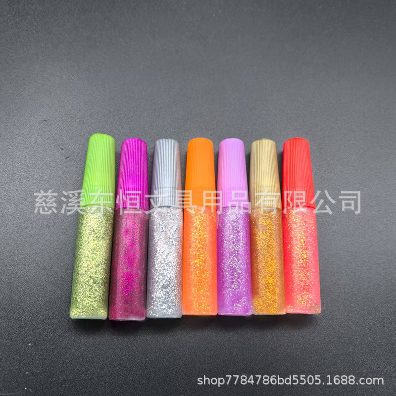 6g 10g блестящий клей блестящий порошок клей акриловая краска