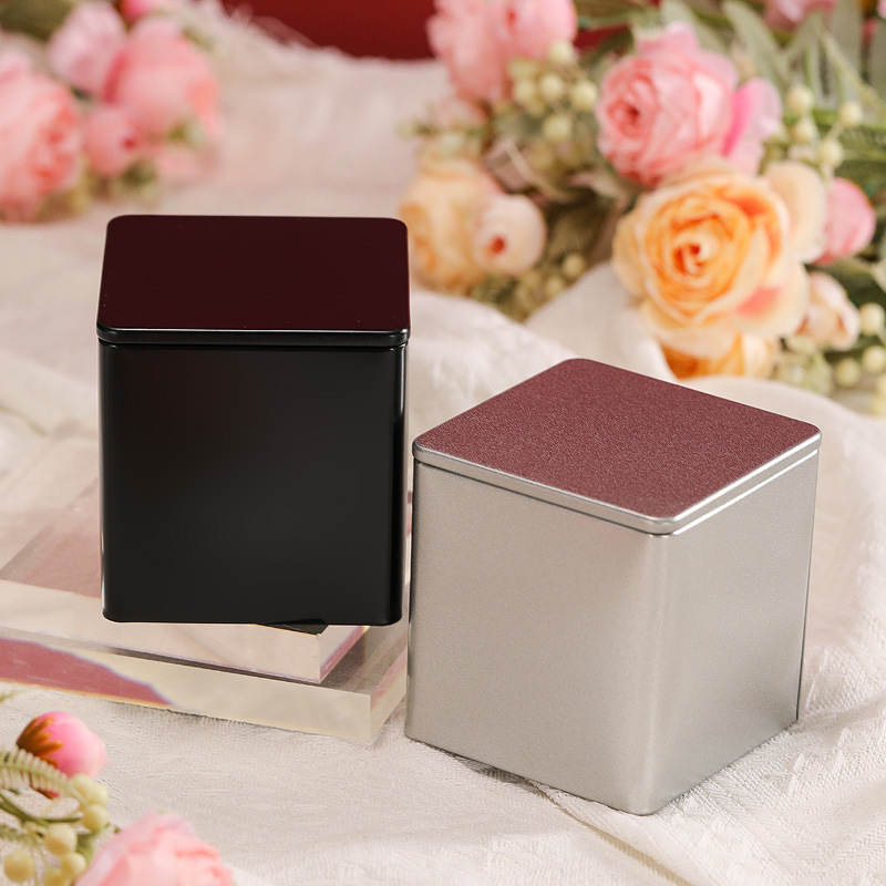 Wedding Candy Box Iron Box Metal Can Lapsang Souchong Tinplate Tea Can Wedding Souvenir Wedding Candy Iron Box Printing
