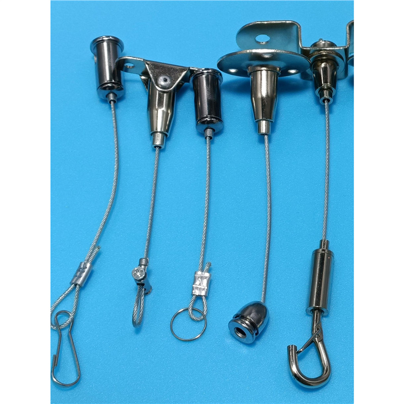 Флуоресцентная лампа, панельная лампа, люстра, аварийная лампа, декор из стекла и стальной проволоки