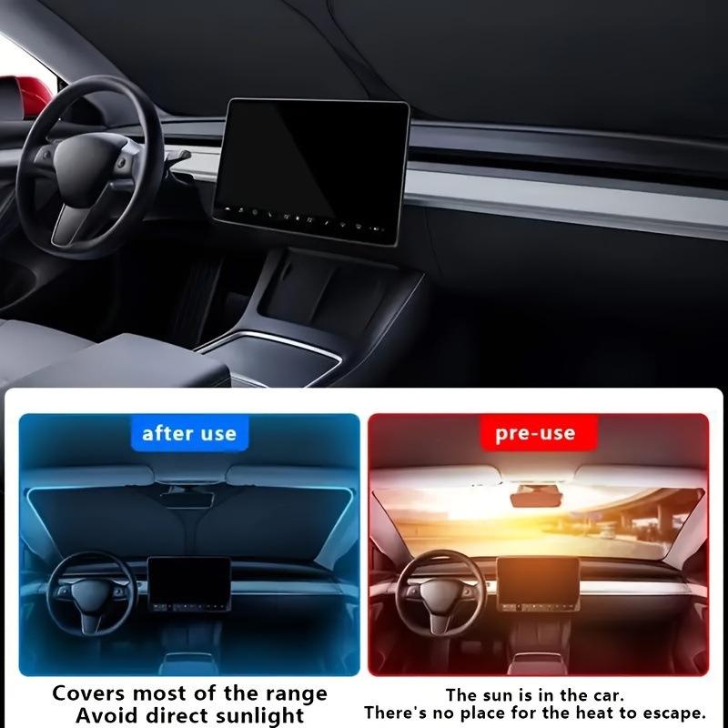 2026 New Model Cross-Border Dropshipping 1 Summer Foldable Full Blackout Titanium Silver Car Folding Sunshade