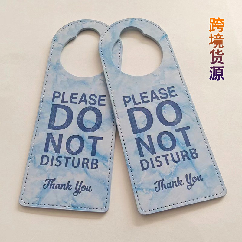Знак не беспокоить из искусственной кожи в наличии бизнес приветственный кожаный индикатор дверной знак оптовая роскошная вывеска приветствия