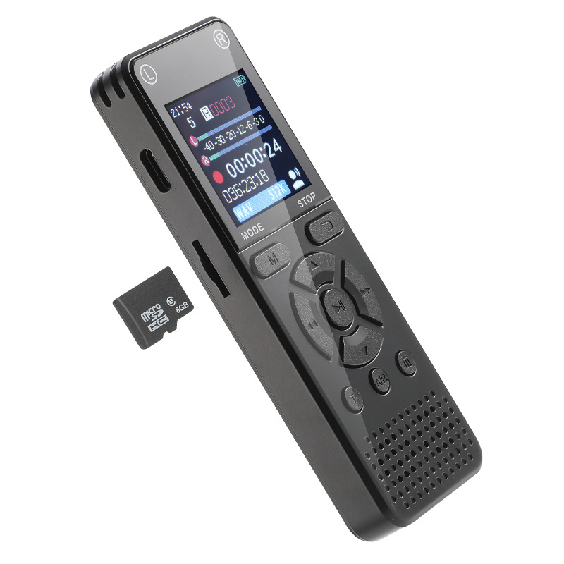 Новый 64G/128G цифровой голосовой рекордер MP3 плеер внешний функциональный голосовой рекордер заводская распродажа