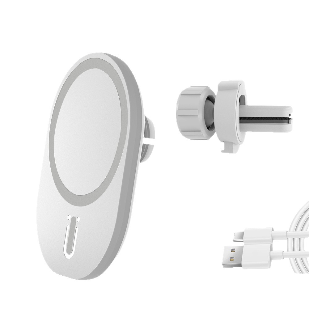 Car Magnetic Wireless Car Charger Wireless Charger Magnetic Car Wireless Charger Abs Powerful Magnetic Wireless Fast Charger
