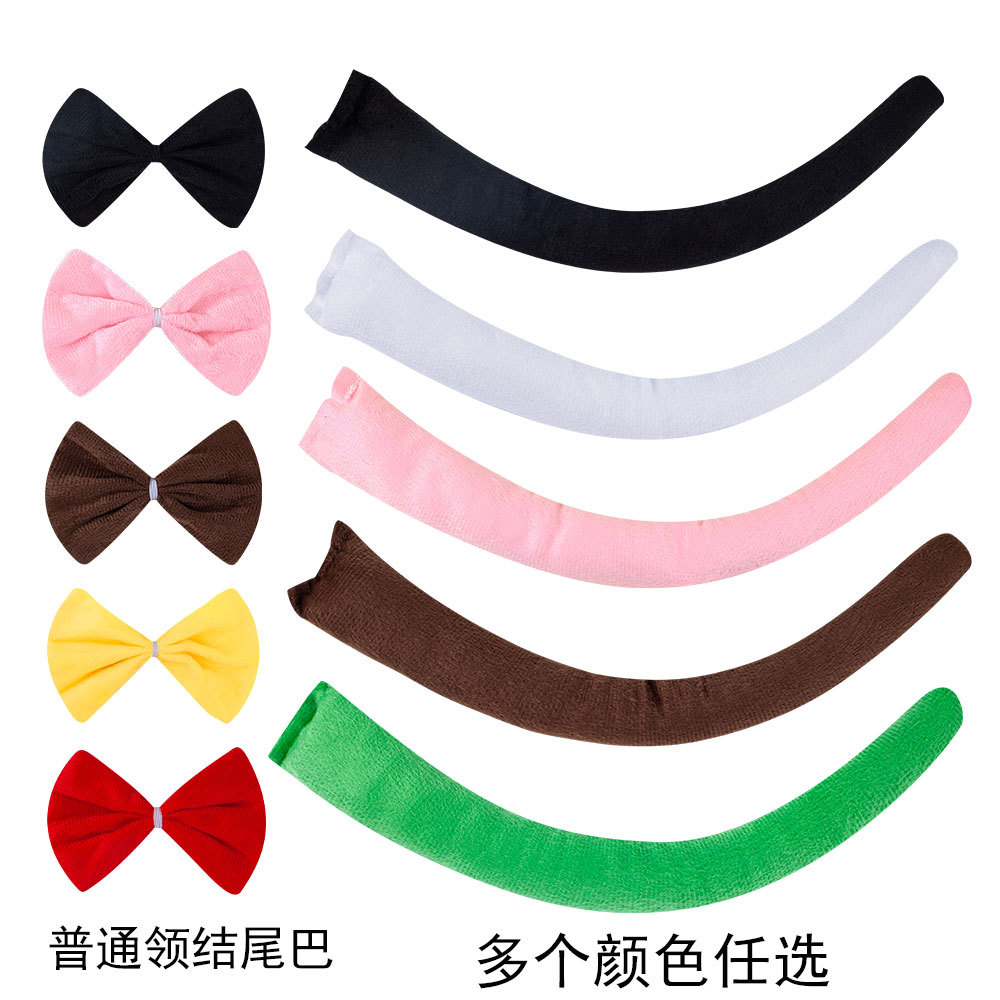 Костюм хвоста животного на Хэллоуин, черный кот, тигр, демон, кросс-граница Amazon