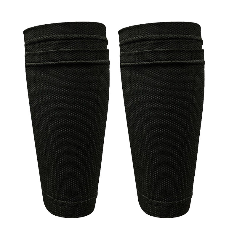 Soccer Leg Socks Double-layer Breathable High Elastic Mesh Shin Guard Leg Guard High Elastic Reinforced Pocket