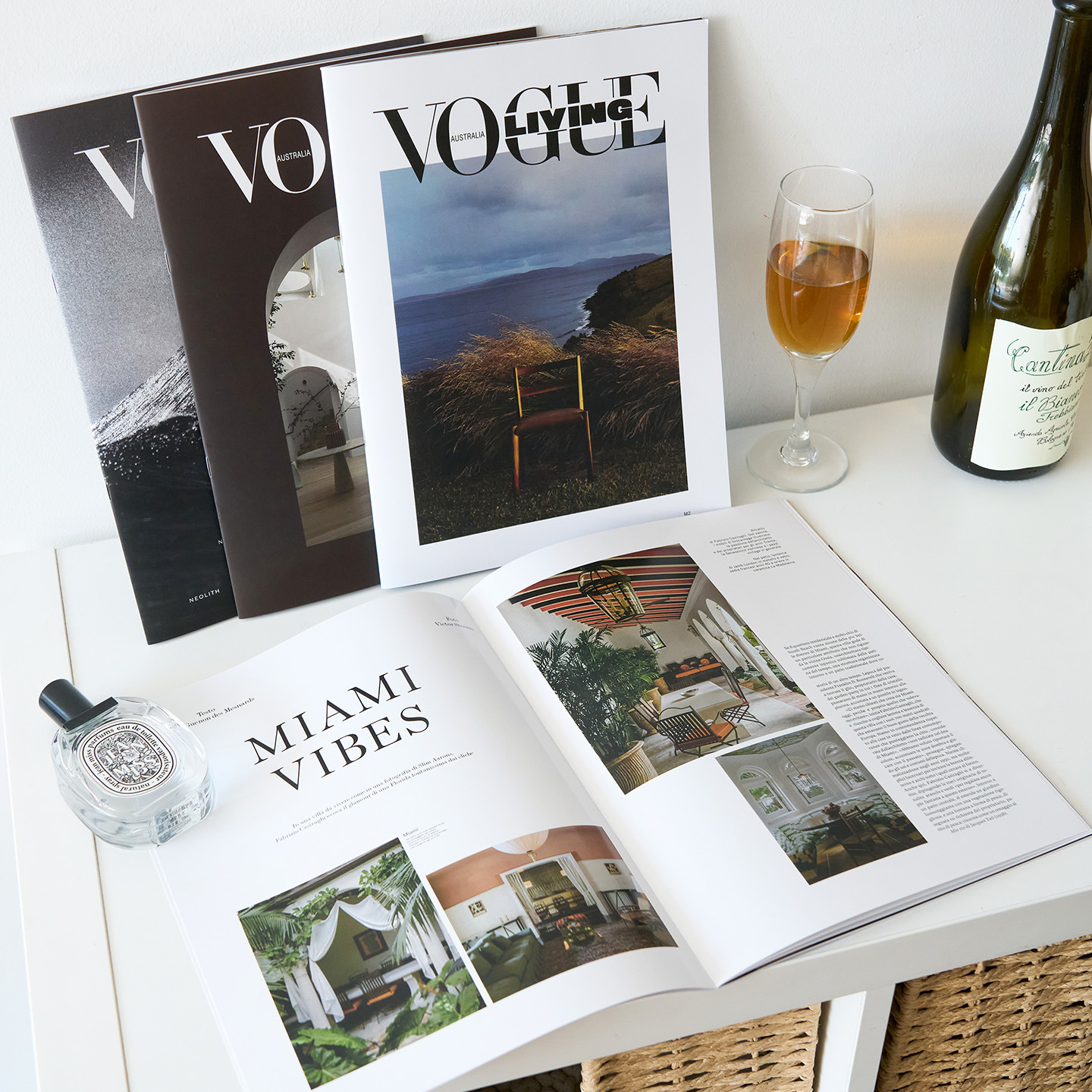 Ins Internet Celebrity Magazine Book Photography Props English Book Photography Background Soft Decoration Card European and American Cover Magazine