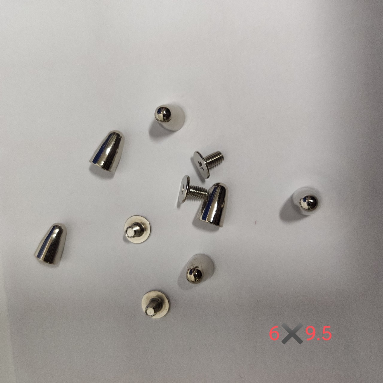 Punk Rivets Spikes Alloy Bullet Rivets DIY Jewelry Accessories
