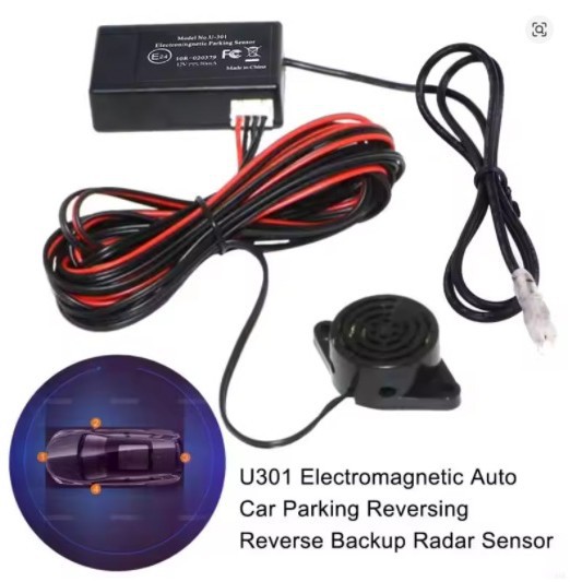 U-301 Electromagnetic Induction Reversing Radar Has No Probe, No Need to Open Holes, No Damage to the Original Car, No Blind Spot Beep Alarm