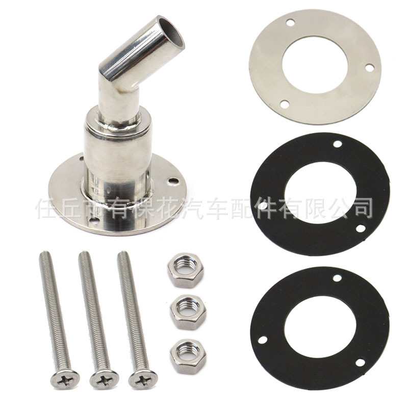 Boat Heater Modification Joint Exhaust Pipe Stainless Steel Vent Smoke Steam Emission Pipe Accessories