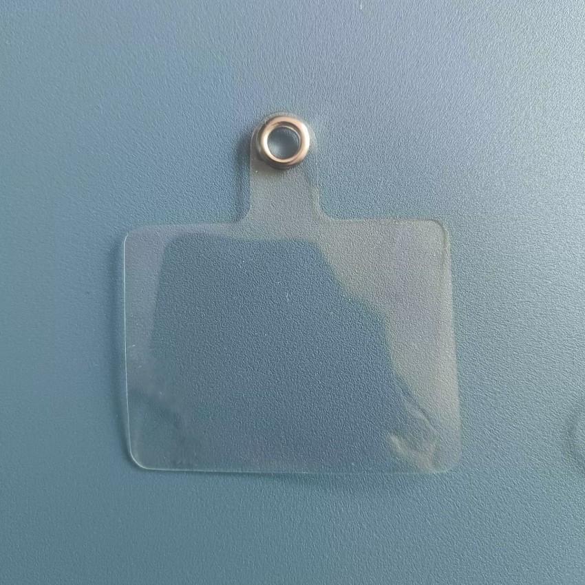 Factory spot wholesale mobile phone gasket fixed clip mobile phone case clip card lanyard card wholesale transparent clip